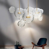 LunaBolle Elegante LED Pendelleuchte | Modernes Bubble-Design | Dimmbares Licht | Dekorative Beleuchtung für Esszimmer & Wohnzimmer