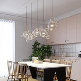 LunaBolle Elegante LED Pendelleuchte | Modernes Bubble-Design | Dimmbares Licht | Dekorative Beleuchtung für Esszimmer & Wohnzimmer
