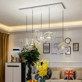 LunaBolle Elegante LED Pendelleuchte | Modernes Bubble-Design | Dimmbares Licht | Dekorative Beleuchtung für Esszimmer & Wohnzimmer