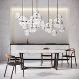 LunaBolle Elegante LED Pendelleuchte | Modernes Bubble-Design | Dimmbares Licht | Dekorative Beleuchtung für Esszimmer & Wohnzimmer