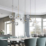 LunaBolle Elegante LED Pendelleuchte | Modernes Bubble-Design | Dimmbares Licht | Dekorative Beleuchtung für Esszimmer & Wohnzimmer