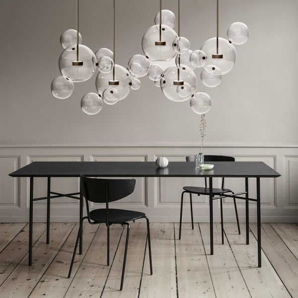 LunaBolle Elegante LED Pendelleuchte | Modernes Bubble-Design | Dimmbares Licht | Dekorative Beleuchtung für Esszimmer & Wohnzimmer