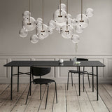 LunaBolle Elegante LED Pendelleuchte | Modernes Bubble-Design | Dimmbares Licht | Dekorative Beleuchtung für Esszimmer & Wohnzimmer