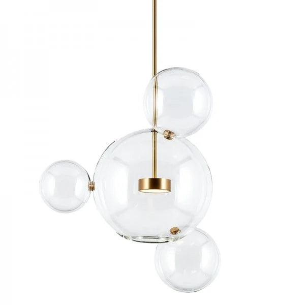 LunaBolle Elegante LED Pendelleuchte | Modernes Bubble-Design | Dimmbares Licht | Dekorative Beleuchtung für Esszimmer & Wohnzimmer