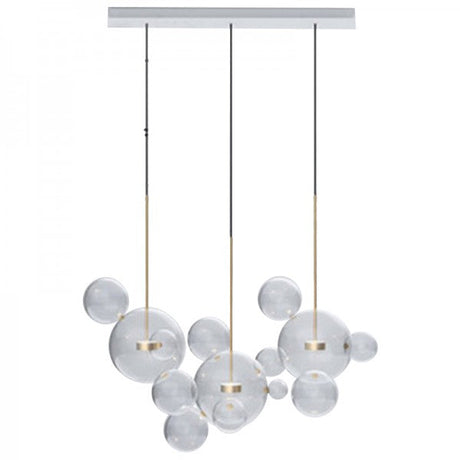 LunaBolle Elegante LED Pendelleuchte | Modernes Bubble-Design | Dimmbares Licht | Dekorative Beleuchtung für Esszimmer & Wohnzimmer