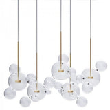 LunaBolle Elegante LED Pendelleuchte | Modernes Bubble-Design | Dimmbares Licht | Dekorative Beleuchtung für Esszimmer & Wohnzimmer