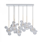 LunaBolle Elegante LED Pendelleuchte | Modernes Bubble-Design | Dimmbares Licht | Dekorative Beleuchtung für Esszimmer & Wohnzimmer