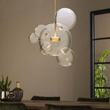 LunaBolle Elegante LED Pendelleuchte | Modernes Bubble-Design | Dimmbares Licht | Dekorative Beleuchtung für Esszimmer & Wohnzimmer