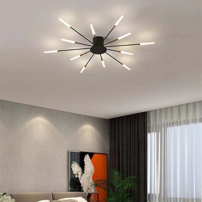 StarBurst Feuerwerk Deckenleuchte | Moderne LED Pendelleuchte | Stimmungsvolles Dekolicht für Zuhause