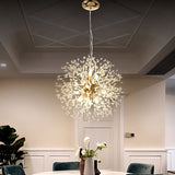 CrystalAura LED-Pendelleuchte aus Kristall | Dimmbar & Energieeffizient | Elegantes Design für Ess- & Wohnzimmer
