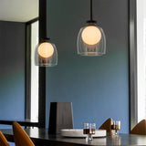 CrystalOrbe Glas-Kronleuchter mit Modernem Design | Elegante Beleuchtung | Ideal für Wohnzimmer & Esszimmer