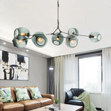 BubbleSphere Sputnik Kronleuchter mit Glaskugeln | Modernes Design | Luxuriöse Beleuchtung für Wohn- & Esszimmer