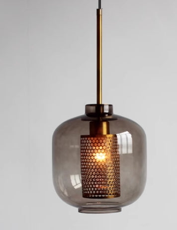 LumiSavanna Glas Pendelleuchte | Elegantes Lichtdesign | Dimmbar | Für Esszimmer & Wohnräume