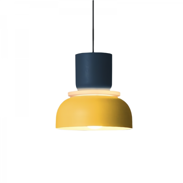 NordicGlow Moderne Pendelleuchte | Skandinavisches Design | Farbige Akzente | Dimmbar | Ideal für Esszimmer & Wohnzimmer
