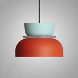 NordicGlow Moderne Pendelleuchte | Skandinavisches Design | Farbige Akzente | Dimmbar | Ideal für Esszimmer & Wohnzimmer