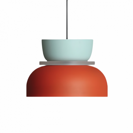 NordicGlow Moderne Pendelleuchte | Skandinavisches Design | Farbige Akzente | Dimmbar | Ideal für Esszimmer & Wohnzimmer