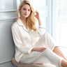 DreamSatin Premium Satin-Pyjama-Set | Luxuriös | Hautfreundlich | Atmungsaktiv | Für entspannte Nächte
