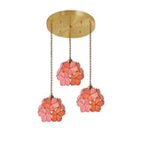 PetalGlow Glasblütenblatt-Pendelleuchte | Nordischer Stil | Elegantes Design für Ess- & Wohnzimmer