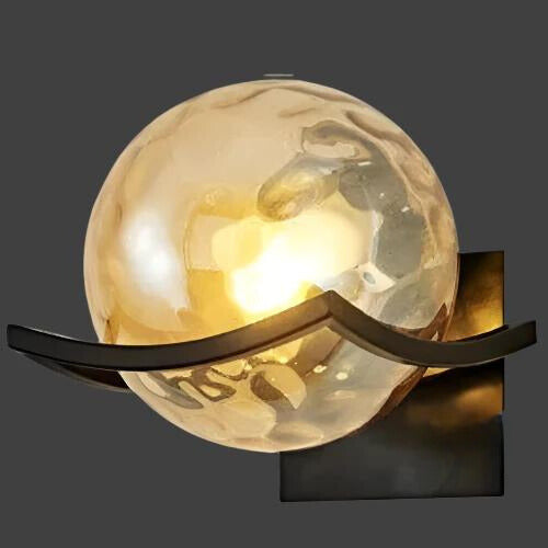 LumiGlide Moderne LED-Wandleuchte Glas | Elegantes Design | Warmweißes Licht | Perfekt für Innenräume