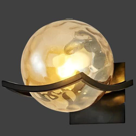 LumiGlide Moderne LED-Wandleuchte Glas | Elegantes Design | Warmweißes Licht | Perfekt für Innenräume