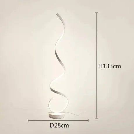 GlareNova Minimalistische LED Stehlampe | Zeitloses Design | Energieeffizient | Stilvolle Beleuchtung