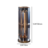 LuxeShine Kristall Tischlampe | Geometrisches Design | Rechteckig oder Quadratisch | 1-flammig
