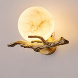 LunaMarmo Marmor-Wandlampe | Kreatives Design | LED Beleuchtung für Stilvolle Innenräume