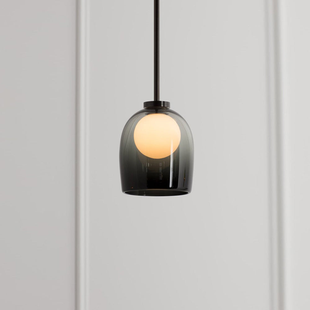EvoGlow Moderne Glas Kugel Pendelleuchte | Zeitloses Design | Wohn- & Esszimmer Deko