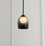 EvoGlow Moderne Glas Kugel Pendelleuchte | Zeitloses Design | Wohn- & Esszimmer Deko