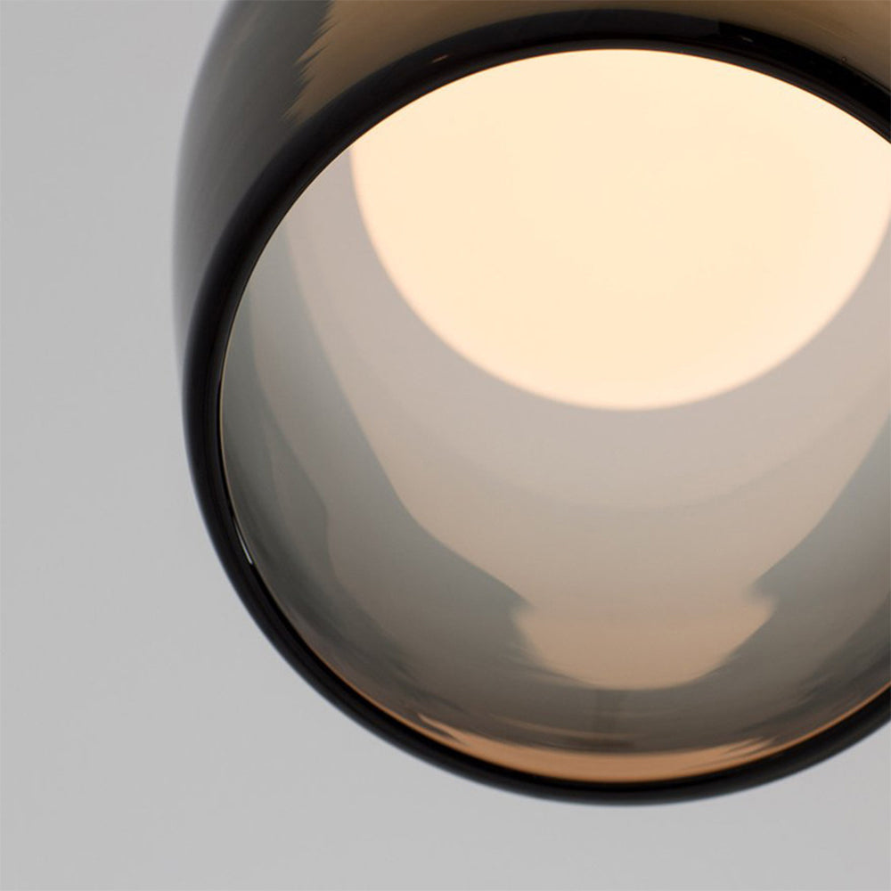 EvoGlow Moderne Glas Kugel Pendelleuchte | Zeitloses Design | Wohn- & Esszimmer Deko