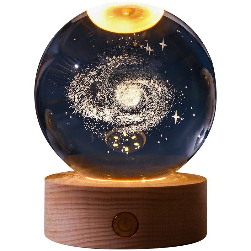 StarGlow 3D Kristall Nachtlicht | Elegantes Stimmungslicht | Magische Dekoration