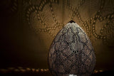 LumiMyst Marokkanische Tischlampe | Orientalische Laterne | Handgearbeitet | Stimmungsvolle Beleuchtung für Zuhause