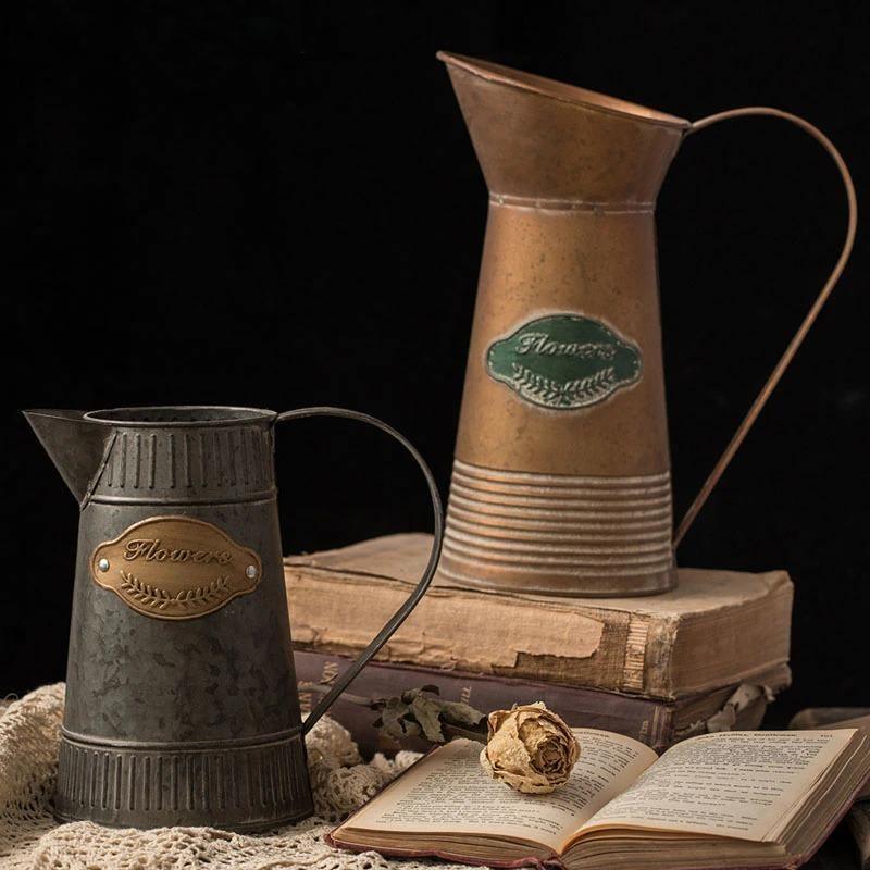 EmileRetro Vintage Blumenvase | Zeitloses Design | Handgefertigte Keramikvase | Elegantes Wohnaccessoire