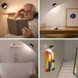 InstaBeam 360° Kabellose Wandleuchte | Wiederaufladbar | Flexibles LED Licht für Zuhause & Büro