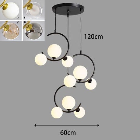 LumaElegance Moderne LED-Pendelleuchte | Heimdekoration | Energieeffizient | Stilvolle Beleuchtung für Wohnräume
