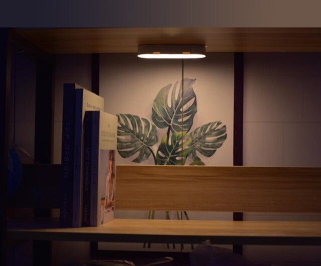 LumiBeam LED Wandlampe mit Bewegungsmelder | USB Wiederaufladbar | Kabellos | Energiesparend | Modernes Design