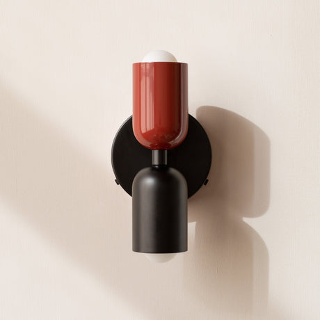 RetroTwine Doppelkopf Wandleuchte | Vintage Design | Kreative Home Deco Beleuchtung