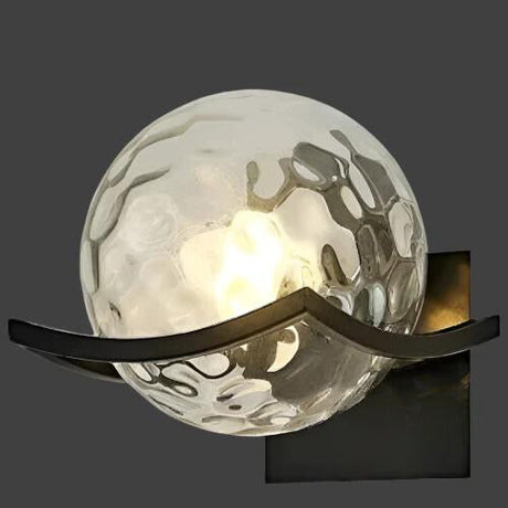 LumiGlide Moderne LED-Wandleuchte Glas | Elegantes Design | Warmweißes Licht | Perfekt für Innenräume