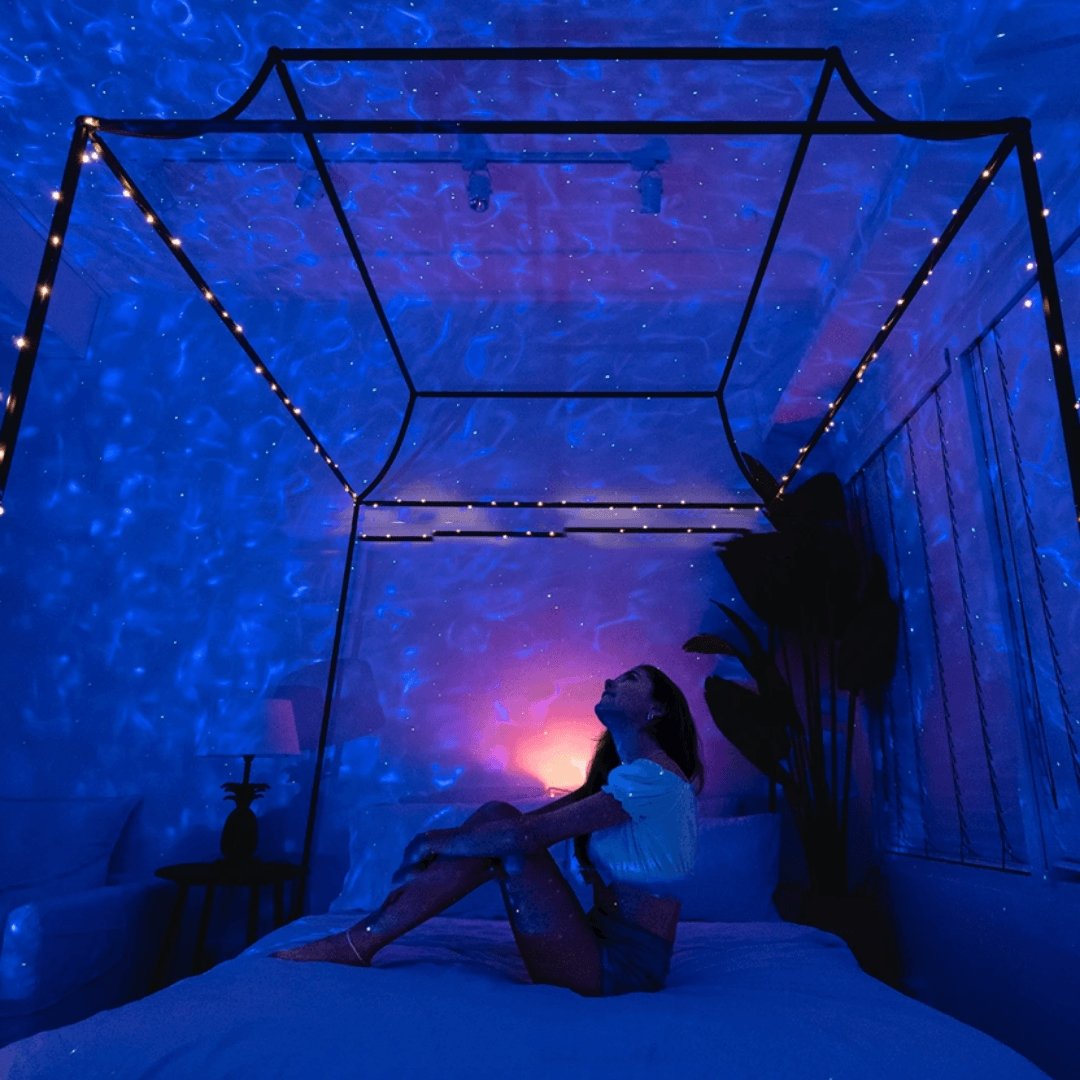 StarScape Galaxy Projektor | LED Sternenhimmel Projektor | Stimmungslicht & Nachtlicht | Magische Lichter für Zuhause