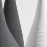 Eleganza Slim Vasen-Set | Schlanke Keramikvasen | Minimalistisches Design | Stilvolle Wohn-Deko