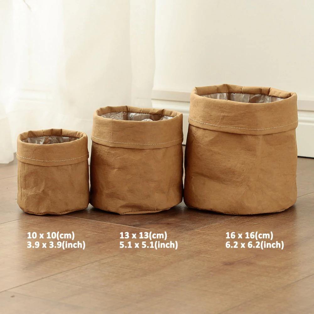EcoBag Planter Tasche | Wasserdicht & Nachhaltig | Pflanzentasche aus Papier | Umweltfreundlich & Stilvoll