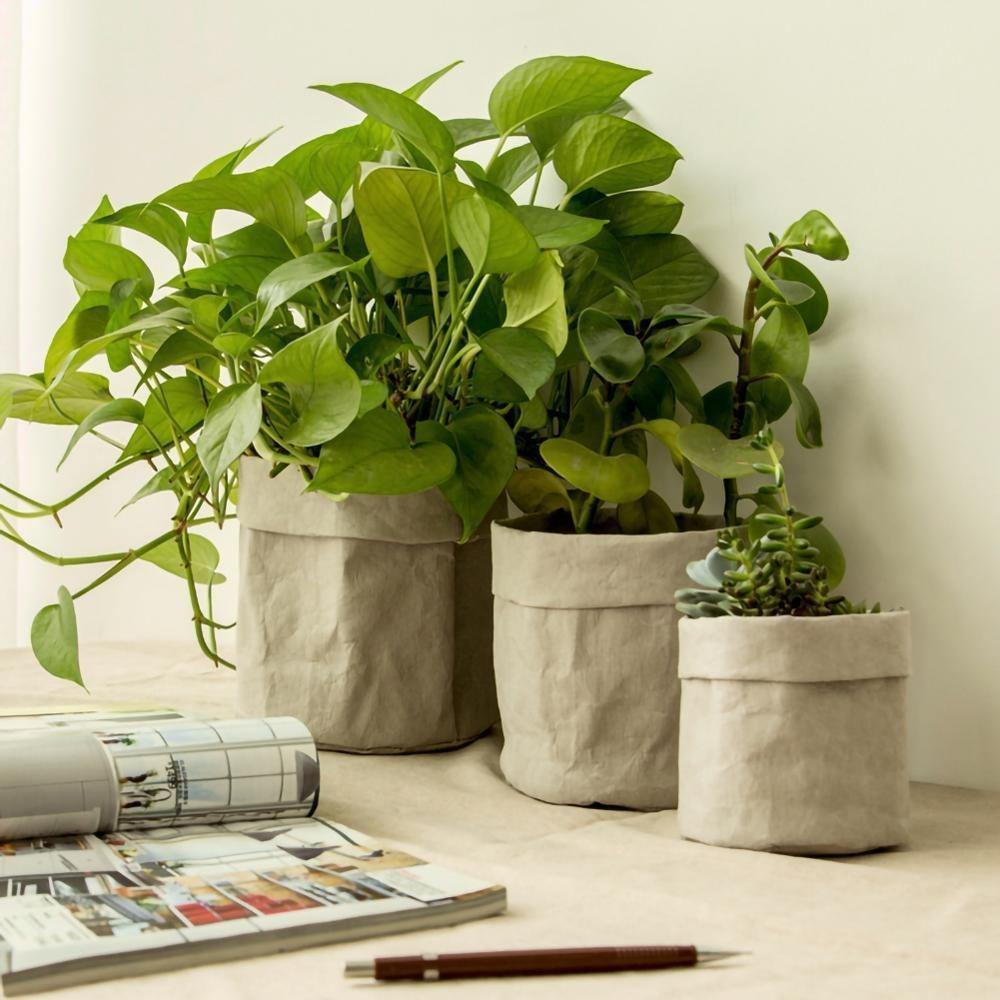 EcoBag Planter Tasche | Wasserdicht & Nachhaltig | Pflanzentasche aus Papier | Umweltfreundlich & Stilvoll