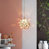 PetalGlow Glasblütenblatt-Pendelleuchte | Nordischer Stil | Elegantes Design für Ess- & Wohnzimmer