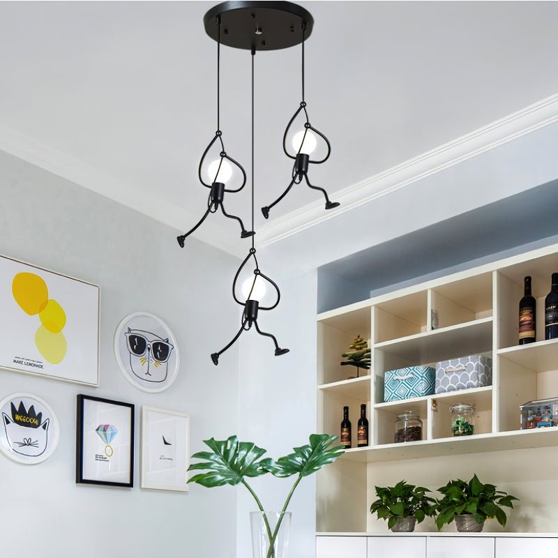 LoftSwing Hanging Man Wanddekoration | Lustige Deko | Entspannte Atmosphäre | Geschenkidee