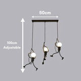 LoftSwing Hanging Man Wanddekoration | Lustige Deko | Entspannte Atmosphäre | Geschenkidee
