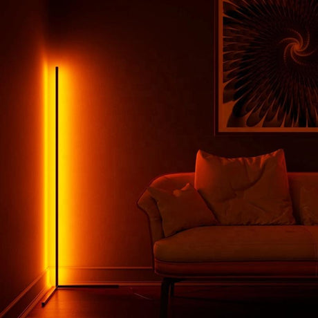 HelioLux Stehlampe | Modernes LED Design | Stimmungslicht für Wohnzimmer & Büro | Dimmbar