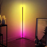 HelioLux Stehlampe | Modernes LED Design | Stimmungslicht für Wohnzimmer & Büro | Dimmbar