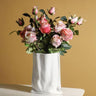 Ceravo Keramik Design Vase | Stilvolle Dekoration | Farbenfrohes Wohnaccessoire | Für Blumen & Trockenarrangements