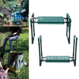 GardenEase Klappbare Ergonomische Gärtnerbank | Kniebank mit Sitzfunktion | Bequem & Platzsparend