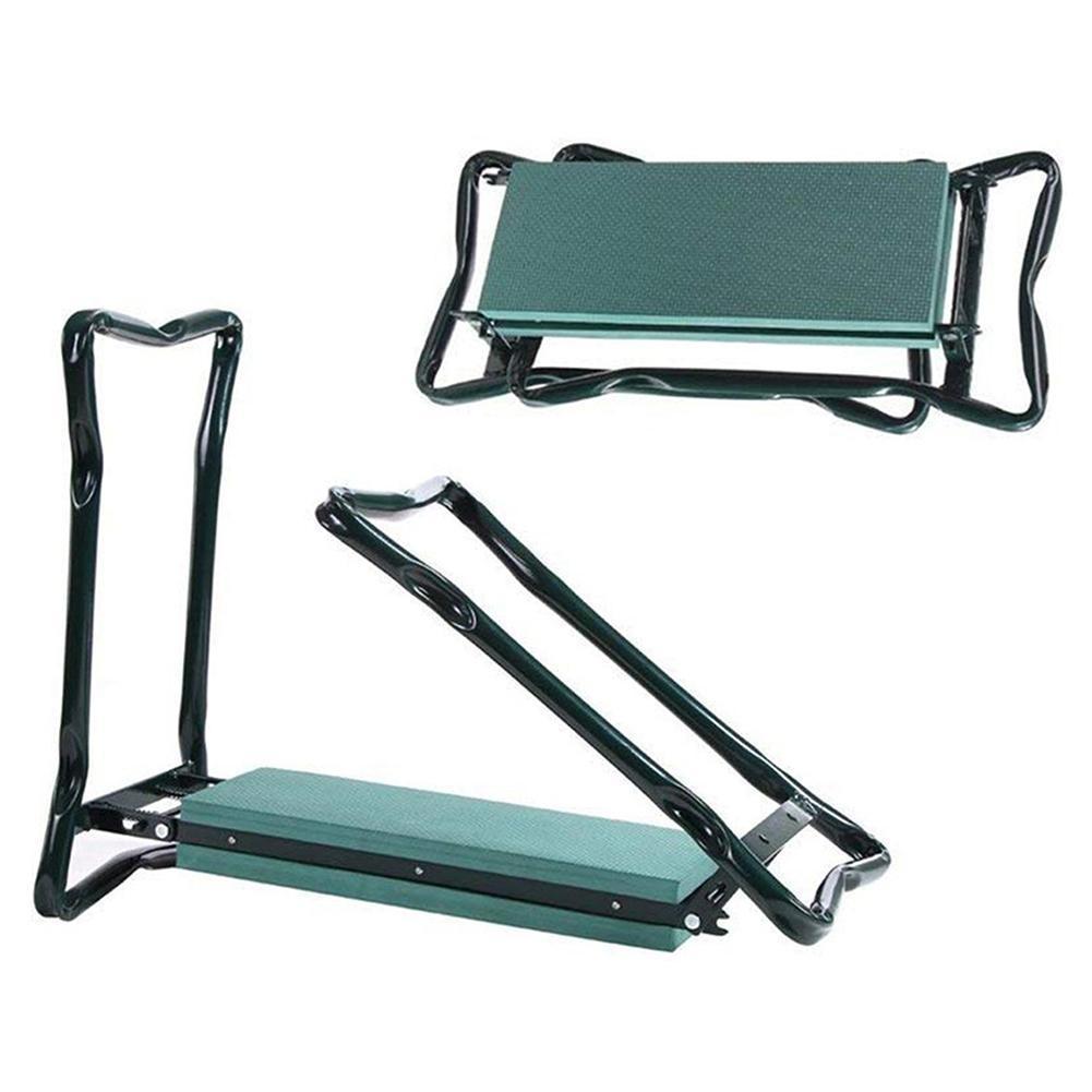 GardenEase Klappbare Ergonomische Gärtnerbank | Kniebank mit Sitzfunktion | Bequem & Platzsparend
